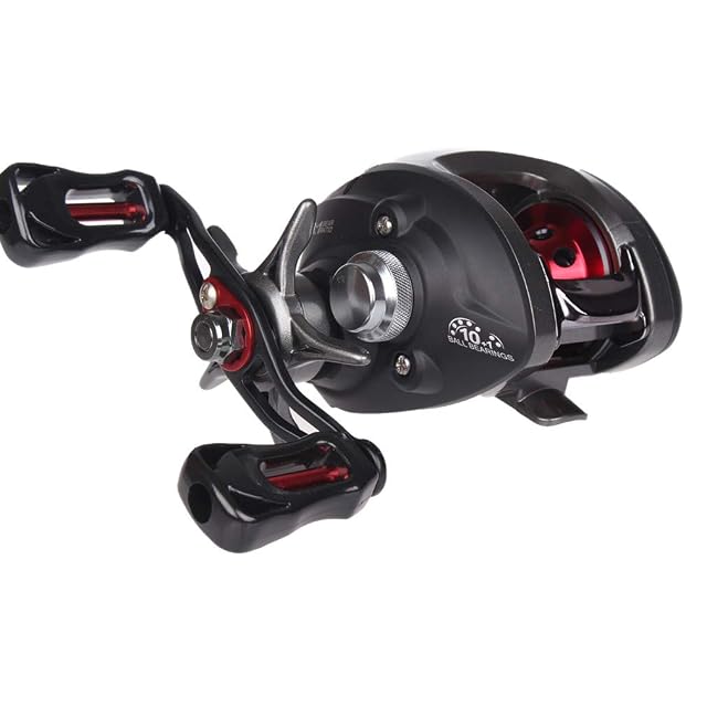 Mulinello da casting a profilo basso Diwa LP200 con telaio in carbonio