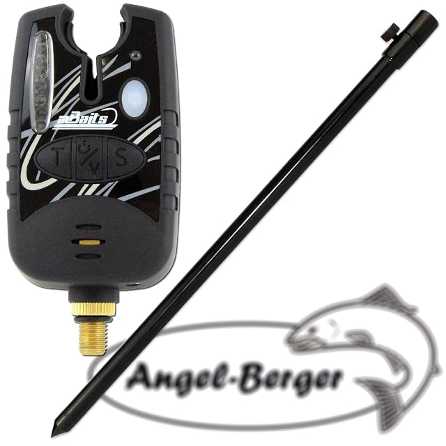 Segnalatore d’abboccata elettronico Angel-Berger col suo picchetto