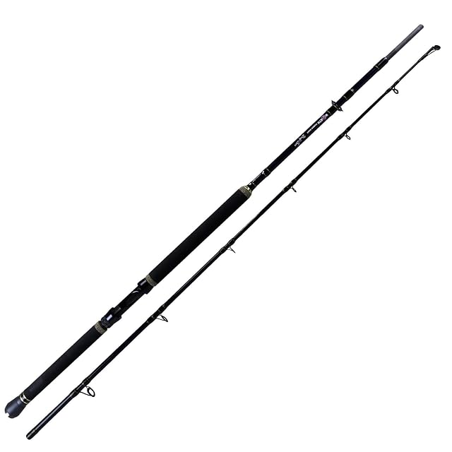 Canna Team Deep Sea North Power Boat con portamulinello in alluminio e calcio con gimbal