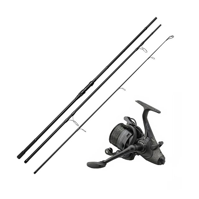 Canna da carpa A&M C-Series con mulinello baitrunner Quick Runshift 5000 FS