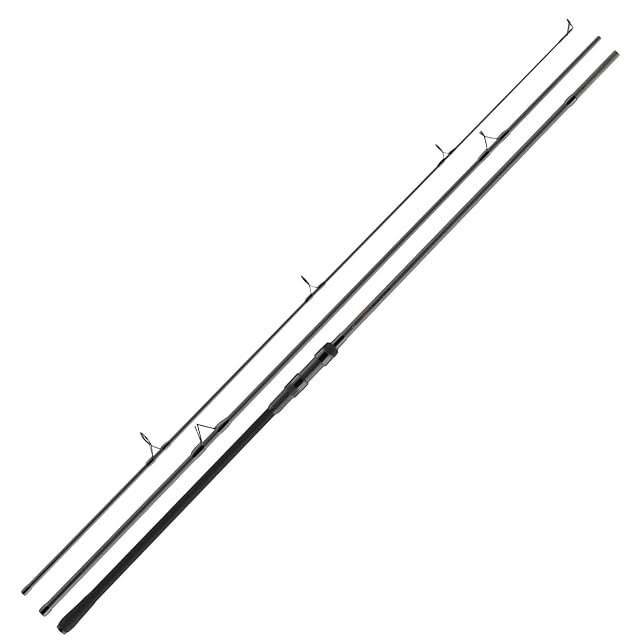 Canna DAIWA Black Widow XT Carp in tre pezzi con grande anello di calcio