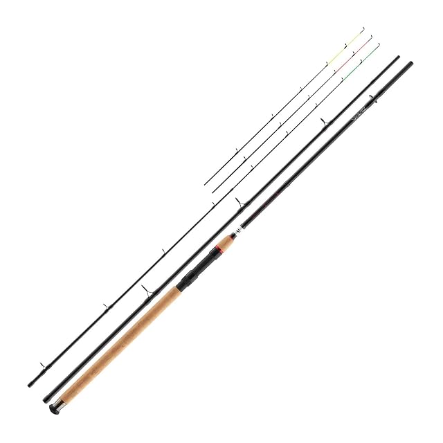 Canna DAIWA Ninja X Feeder da 3,60 m con le sue vette