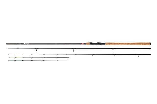 Canna DAIWA Ninja X Feeder con le sue tre vette intercambiabili