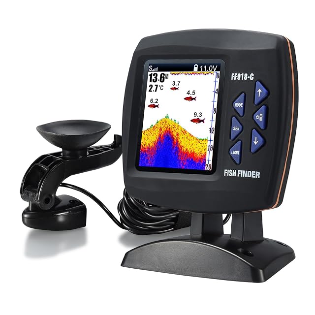Ecoscandaglio portatile Sunydog con monitor LCD