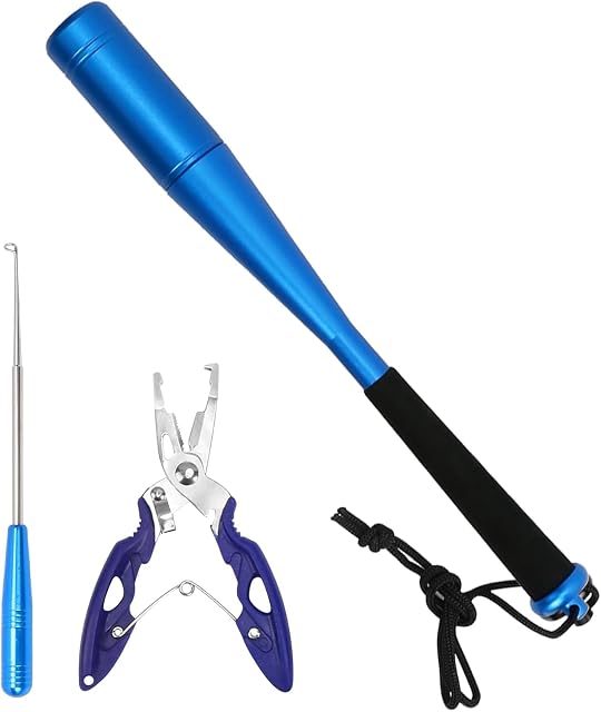 Set di attrezzi da pesca TYBYBB con pinza, forbici, slamatore e mazzuolo
