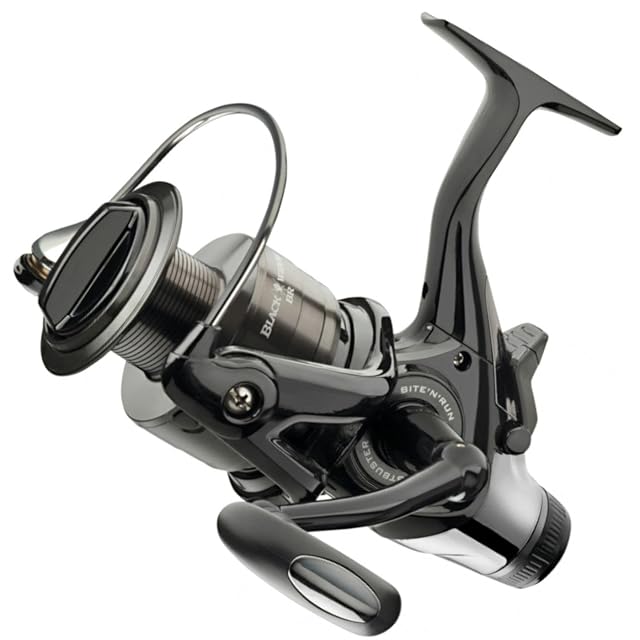 Mulinello baitrunner Daiwa Black Widow BR in taglia 4000