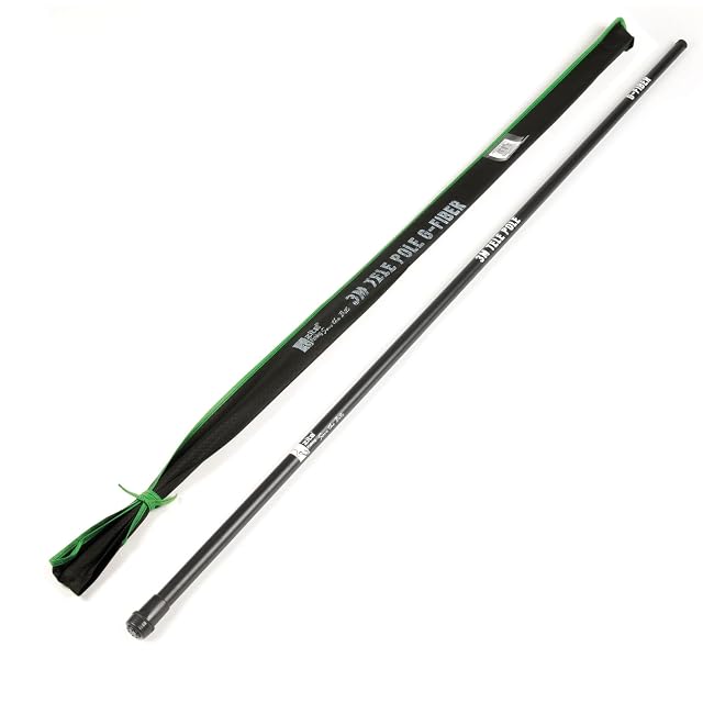 Canna fissa telescopica in fibra di vetro Zite Fishing Tele Pole con anello di punta metallico