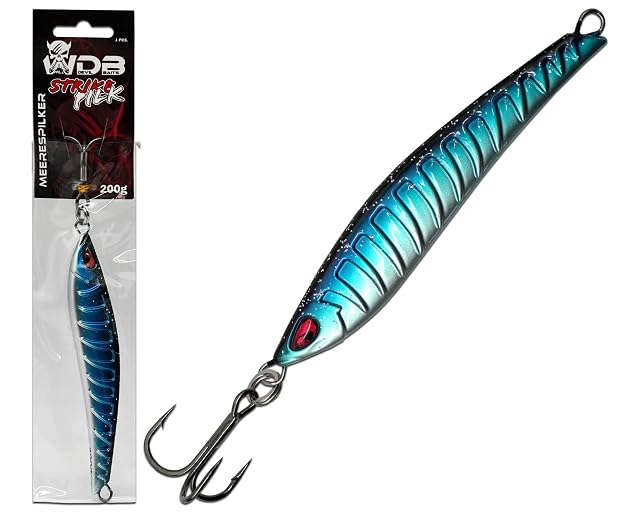 Pilker Wild Devil Baits Strike aringa blu, 100 g