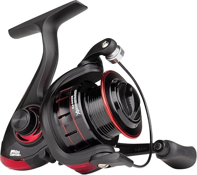 Mulinello a bobina fissa Abu Garcia Cardinal X 1000 nero e rosso