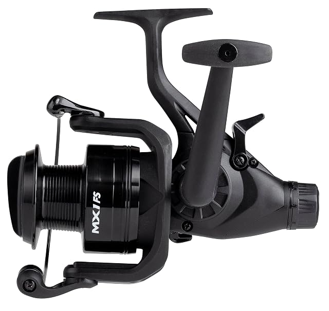 Mulinello baitrunner Mitchell MX1 FS 6500 in alluminio nero