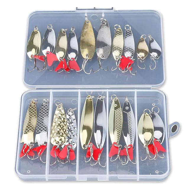Set di venti ondulanti di metallo DONQL in oro e argento